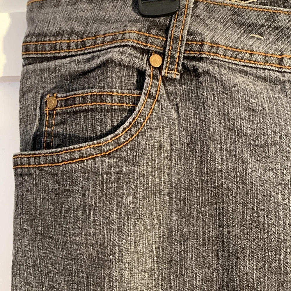 South Pole Gray Flare Wide Leg Jeans